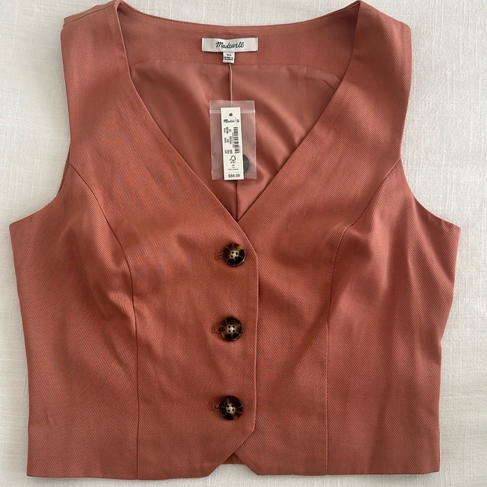 Madewell: The Katrina Crop Vest Top